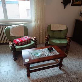 poltrone legno massiccio