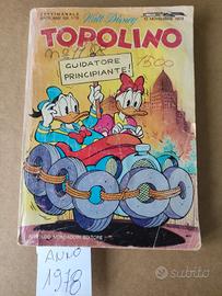 Fumetto topolino N. 1168 Anno 1978