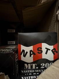 Nastro da cantiere per segnalazione o demarcazione