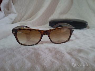 w961 Ray-ban Rb2132 New Wayfarer marrone lenti mar