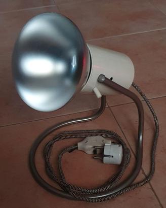 Lampada da tavolo/lampada riscaldante anni 70