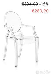 Kartell Louis Ghost - Trasparente NUOVA
