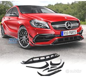 SPOILER LIP ANTERIORE MERCEDES CLASSE A W176 LOOK 
