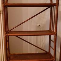 Credenza/libreria in vimini