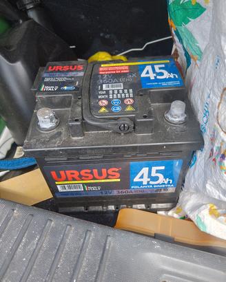 batteria auto ursus 45 sx 12V 45Ah 360A