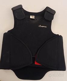 gilet sicurezza equitazione nero