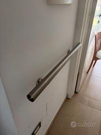 Kit Corrimano in Acciaio Inox Satinato Ø 45