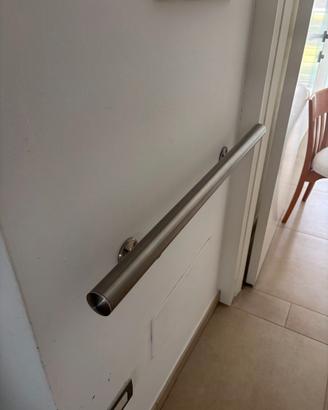 Kit Corrimano in Acciaio Inox Satinato Ø 45