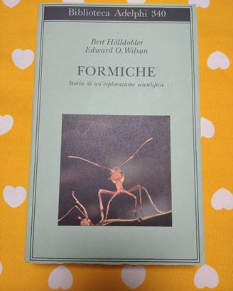 Holldobler Wilson Formiche Adelphi prima edizione