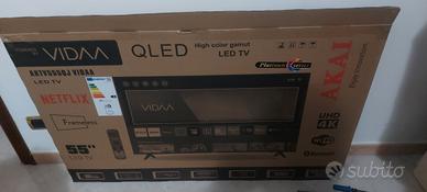 Tv Akay 55 Qled come nuova tenuta benissimo 