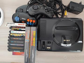 Console mega drive più giochi 