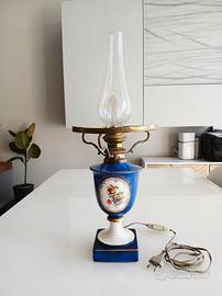 LAMPADA AD OLIO RICONVERTITA