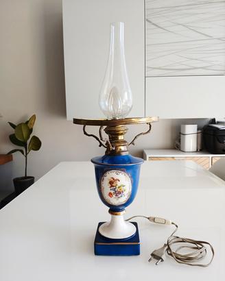 LAMPADA AD OLIO RICONVERTITA