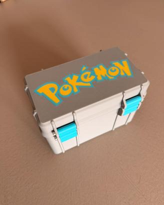 Box scatola contenitore top loader pokemon pikachu