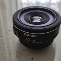 Canon 40mm f/2.8 + filtro uv