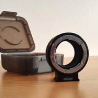 Adattatore Metabones Nikon f per sony E mount