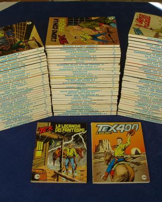 TEX lotto collezione 301 a 400 SEQUENZA COMPLETA