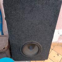 sub alpine doppia bobina con scatola Opel corsa D