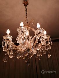 lampadario a 8 luci come da foto