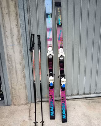 SCI COMPLETI DI ATTACCHI TYROLIA H.170cm