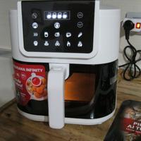 Friggitrice ad aria Ardes 8 litri con finestra