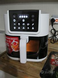 Friggitrice ad aria Ardes 8 litri con finestra