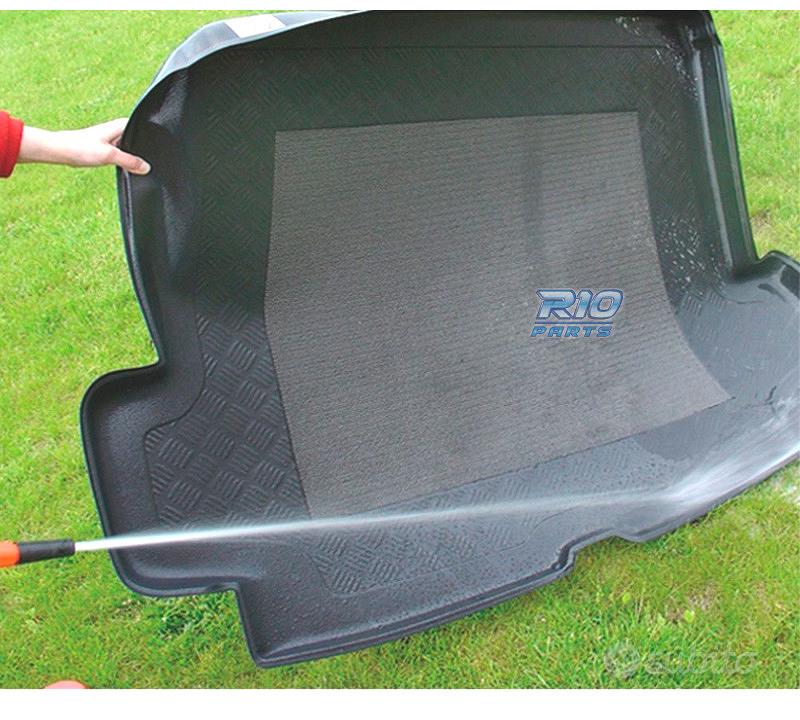 OMAC, vassoio per il bagagliaio, vassoio per il vano di carico, compatibile con Mercedes A Klasse W177 2018-2024 Schrägheck tappetino per il bagagliaio, Gomma, TPE Nero 1 pezzo