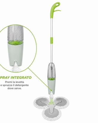 Mocio spray rotante