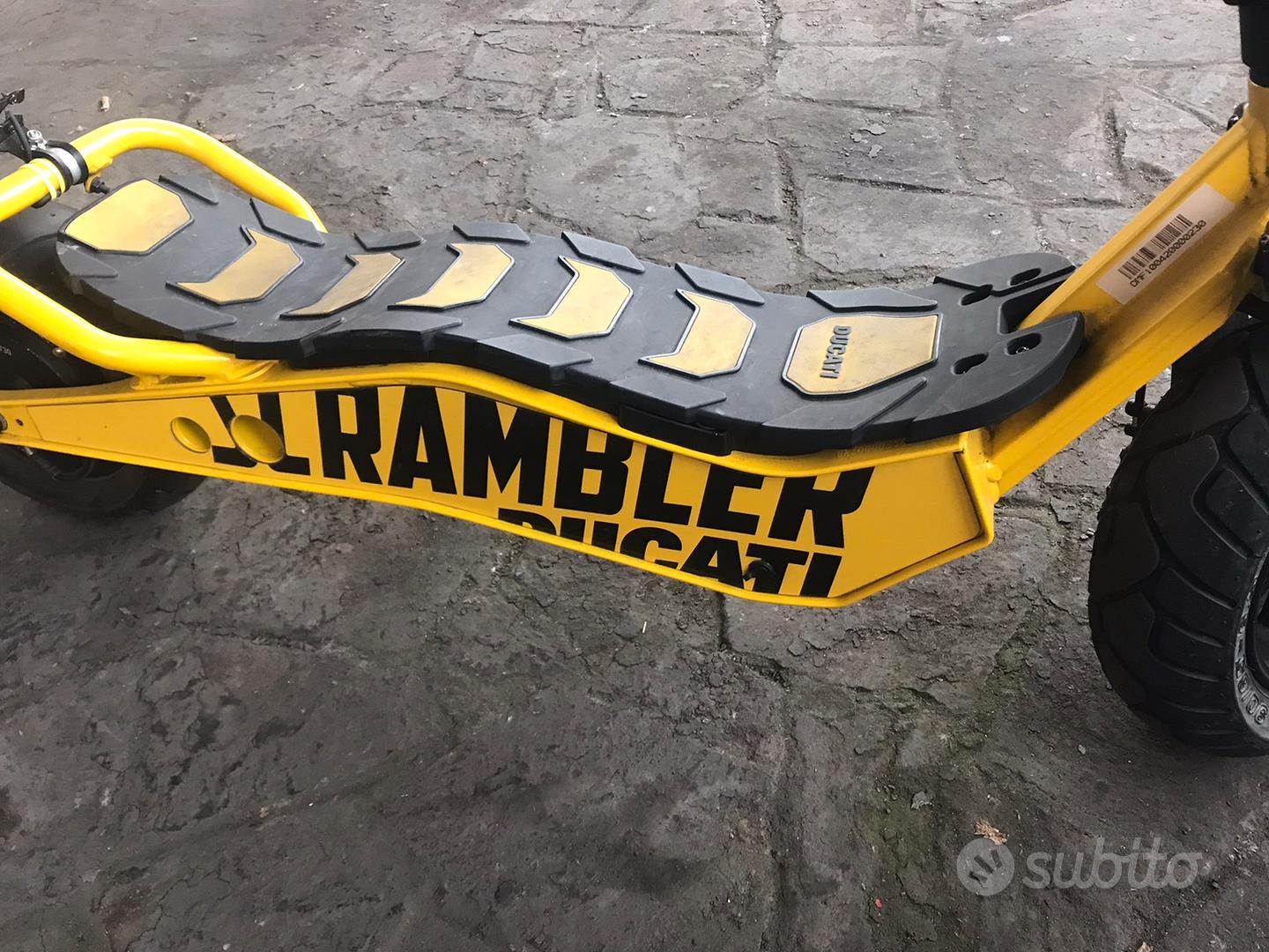 Scooter Rambler Ducati Monopattino Monopattino Ducati E Cross