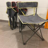 4 sedia pieghevoli da campeggio