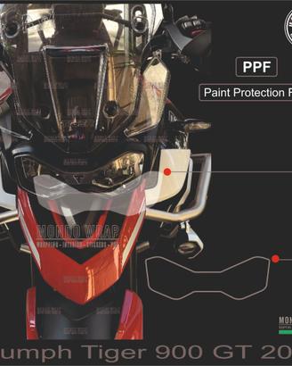 Protezione faro PPF Triumph Tiger 900