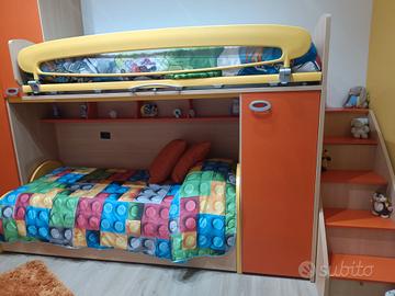 cameretta bambini moretti compact 