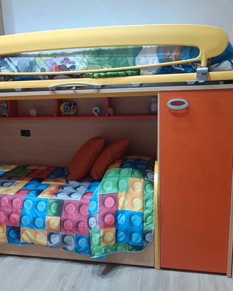 cameretta bambini moretti compact 
