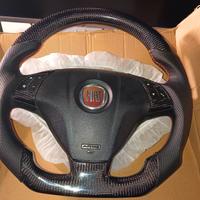 volante carbonio fiat bravo con palette