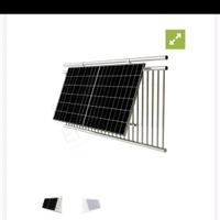 EASY SOLAR STAFFA DA BALCONE IN ALLUMINIO PER PANN