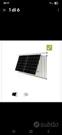 EASY SOLAR STAFFA DA BALCONE IN ALLUMINIO PER PANN