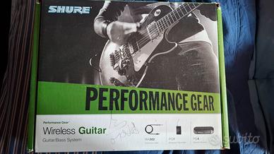 SISTEMA WIRELESS PER CHITARRA/BASSO SHURE PG14ER10