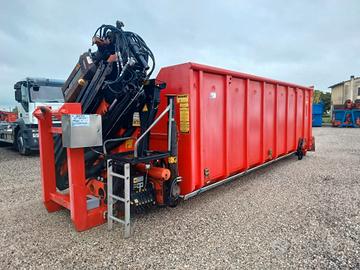 Cassa scarrabile con gru PALFINGER rif.106/AU