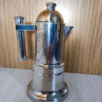 Viganò,Caffettiera 6 tazze in acciaio inox 18/10,