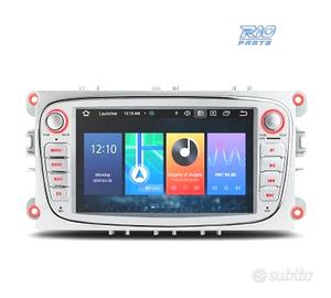 RADIO GPS ANDROID 11 PER FORD FOCUS MONDEO KUGA S-