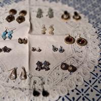 lotto 17 paia orecchini fogge diverse 