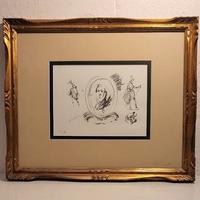 Litografia "Prova di Autore" di Giorgio de Chirico