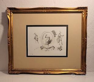 Litografia "Prova di Autore" di Giorgio de Chirico