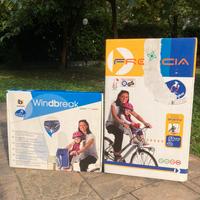 Seggiolino per Bicicletta b-fix con paravento