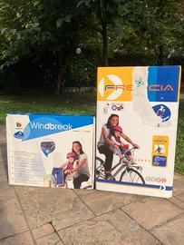 Seggiolino per Bicicletta b-fix con paravento