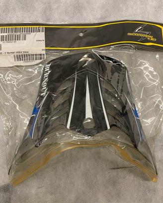 Visiera casco ScorpionEXO VX-17 Burnout blu