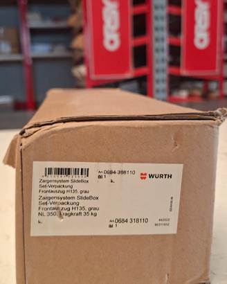 Würth SlideBox H135 350mm 35kg Kit Cassetto