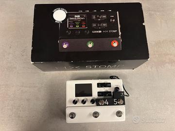 Line6 HX Stomp White + Swirch Pedlanetics