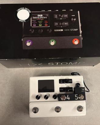 Line6 HX Stomp White + Swirch Pedlanetics