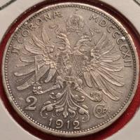 2 Corone 1912 Austria Francesco Giuseppe I